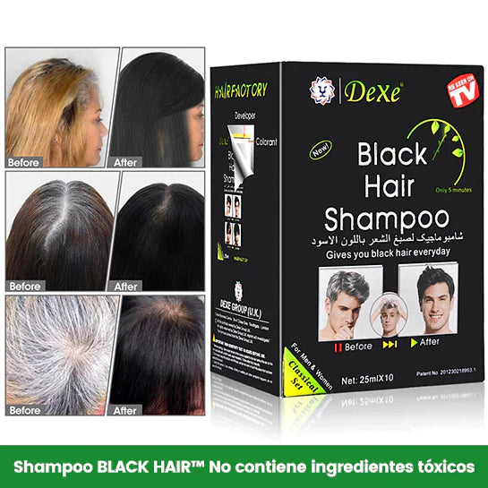 Shampoo Black® | Recupera el color🤩