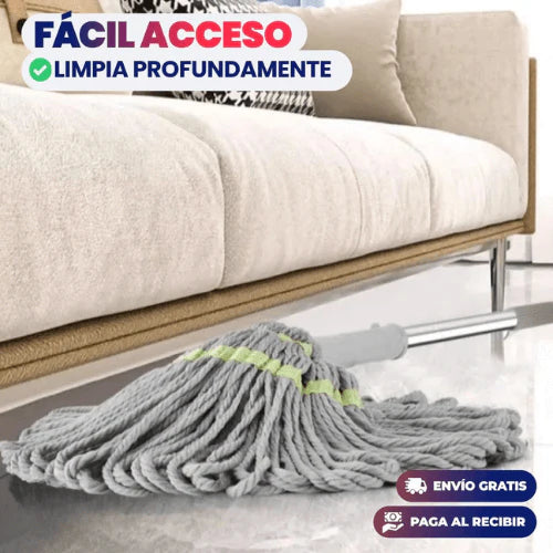 TRAPERO GIRATORIO DE MICROFIBRA AUTO EXPRIMIBLE