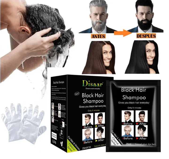 Shampoo Black® | Recupera el color🤩