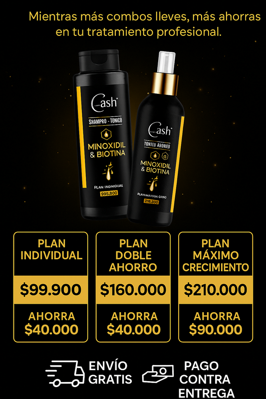kit shampoo + tonico