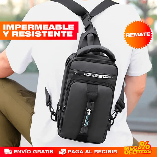 BOLSO CRUZADO CON PUERTO USB