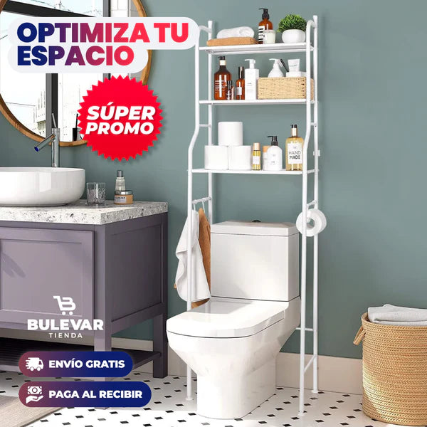 ESTANTE ORGANIZADOR PARA INODORO