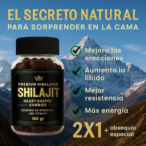 Gomitas Shilajit 🤎 PREMIUM 👑 2X1
