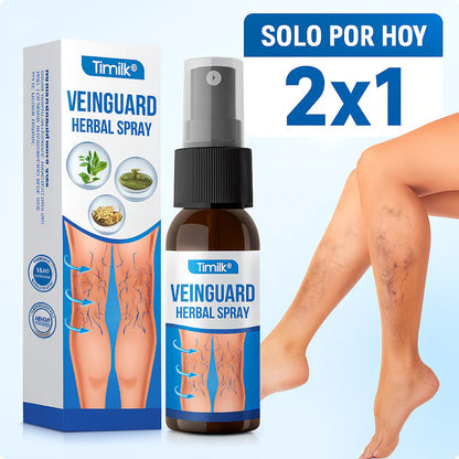 ¡Nuevo! VarixFree® Spray Herbal Plus🌿 - Piernas sin várices en solo 7 días✨