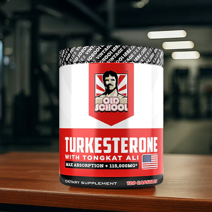 TURKESTERONE CON TONGKAT ALI 120CAPS - ENVÍO GRATIS 💪💯