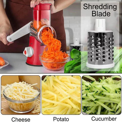 ¡No Más Esfuerzo! 🥕🔪 Picador 3 en 1 – Verduras Frescas 🌿 Listas en Segundos ⏱️